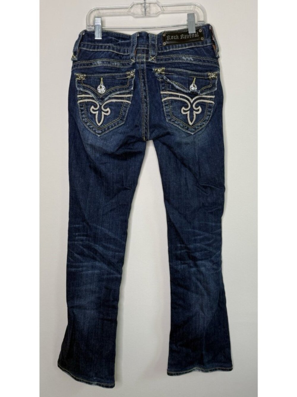 Rock Revival Gwen Jeans Bootcut Embroidered Bling Y2K